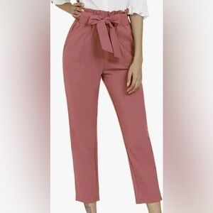 Loft Petite Paperbag Pants